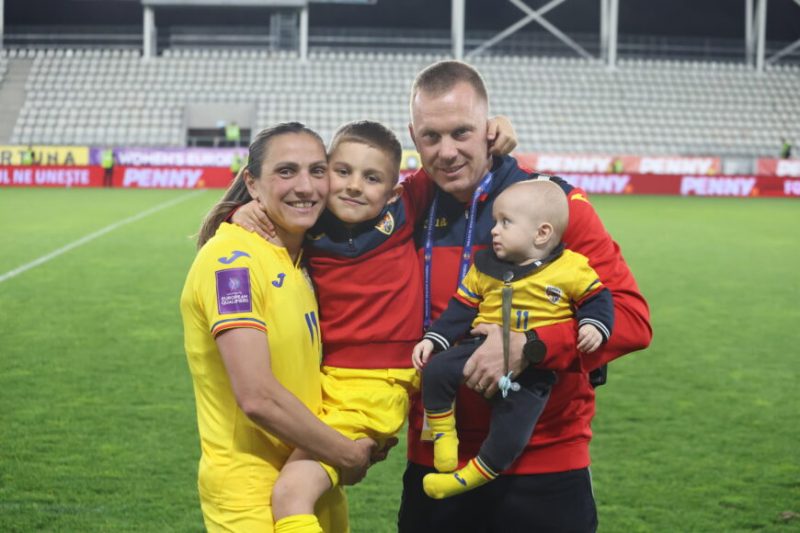 Florentina Olar, căpitanul Naționalei Feminine de Fotbal: „Am jucat gravidă, am alăptat printre antrenamente. Când pasiunea e mare, nimic nu te oprește să joci”