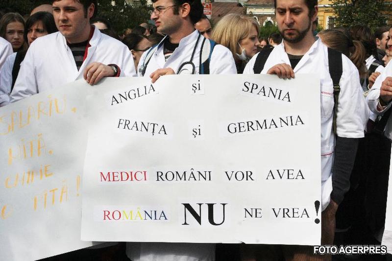 Protest medici (arhiva), Foto: AGERPRES