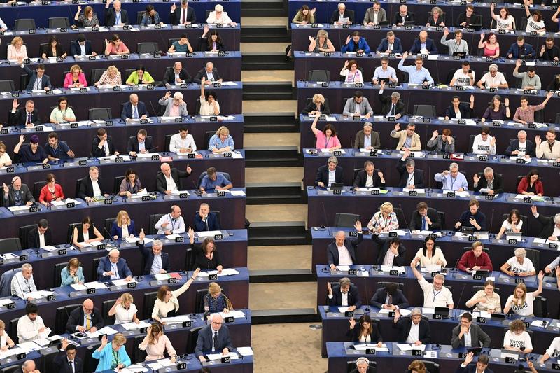 Vot în Parlamentul European, Foto: FREDERICK FLORIN / AFP / Profimedia