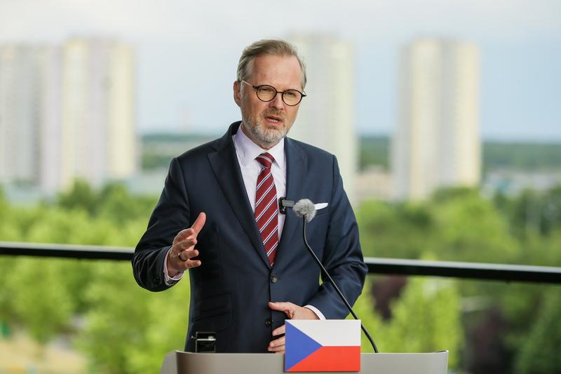 Petr Fiala, prim-ministrul Cehiei, Foto: Zbigniew Meissner / PAP / Profimedia
