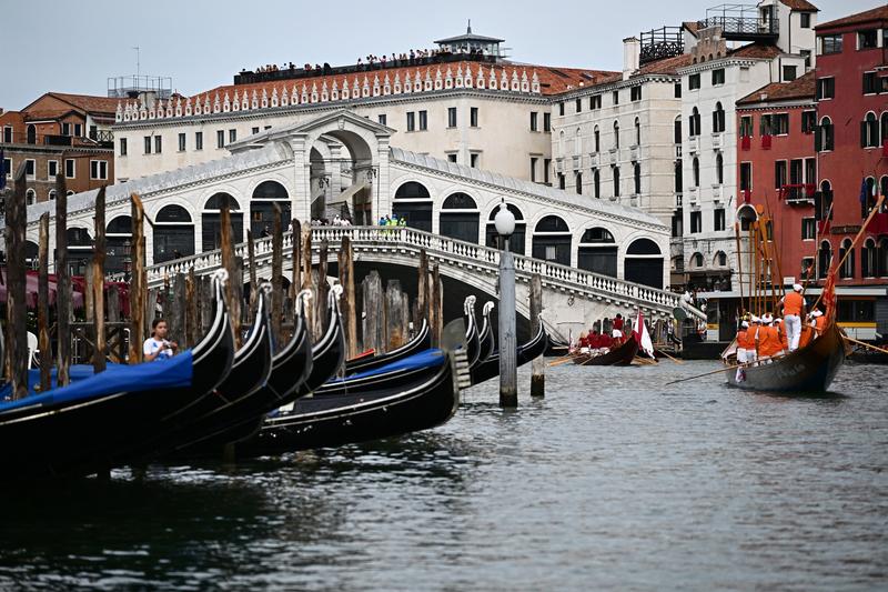 Venetia si celebrele sale gondole, Foto: Gabriel BOUYS / AFP / Profimedia