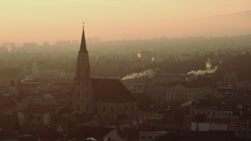 Orașul Cluj-Napoca (Biserica Sfântul Mihail), Foto: Adi Iacob / HotNews
