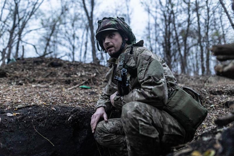 Soldat ucrainean din zona Harkov, Foto: Diego Herrera Carcedo / AFP / Profimedia