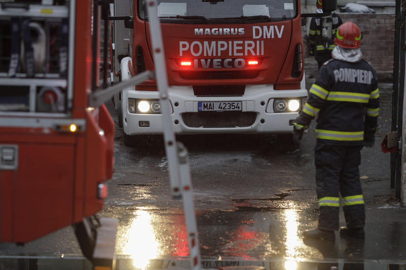 Mașină de pompieri, Foto: Inquam Photos / Octav Ganea