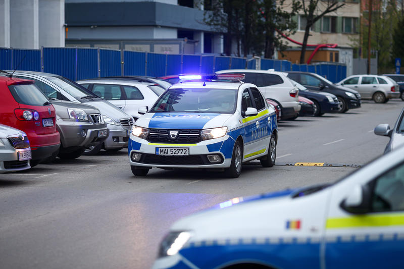 Mașină de poliție, Foto: Inquam Photos - Virgil Simionescu