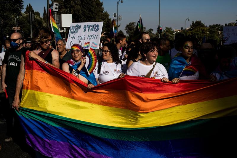 Parada anuală LGBTQ+ din Ierusalim, Israel, 2 iunie 2022, Foto: dpa picture alliance / Alamy / Alamy / Profimedia