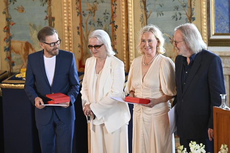 Membrii ABBA au primit una dintre cele mai înalte distincţii din Suedia, Foto: Henrik Montgomery / TT / Shutterstock Editorial / Profimedia