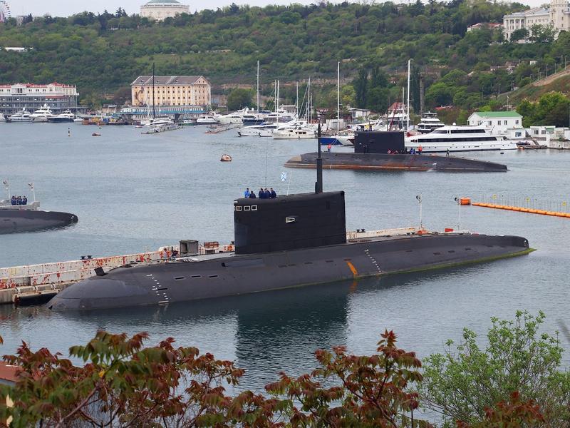 Subbmarin rusesc în Sevastopolul ocupat, Foto: Elizaveta Becker / akg-images / Profimedia