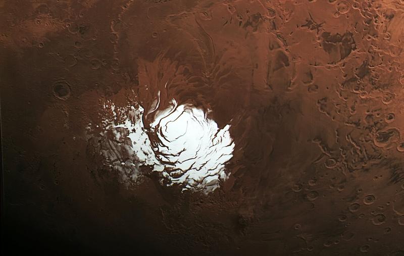 Gheata la Polul Sud a planetei Marte, Foto: ESA-DLR-FU Berlin / SWNS / Profimedia Images
