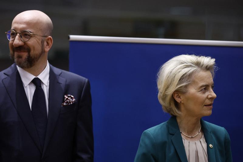 Charles Michel și Ursula von der Leyen, Foto: KENZO TRIBOUILLARD / AFP / Profimedia