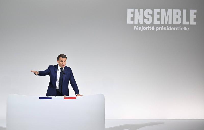 Emmanuel Macron , Foto: Jacques Witt / Sipa Press / Profimedia Images
