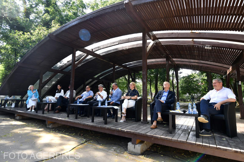 Dezbatere cetățenească cu candidații la Primăria Sectorului 1, Foto: Agerpres