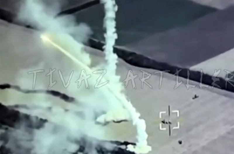 Atac cu rachete ATACMS asupra unui aerodrom militar din Mospino, lângă Donețk, în Ucraina ocupată., Foto: east2west news / WillWest News / Profimedia