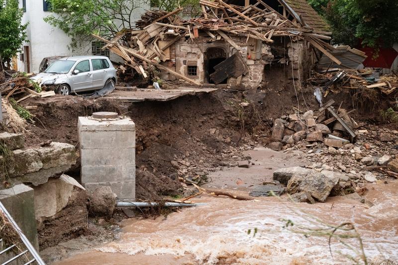 Inundații în sudul Germaniei, Foto: Marijan Murat / DPA / Profimedia