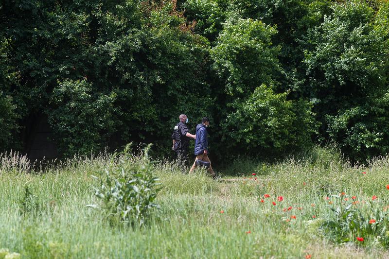 Acțiune a poliției contra migranților ilegali în vestul României, Foto: Inquam Photos / Virgil Simonescu