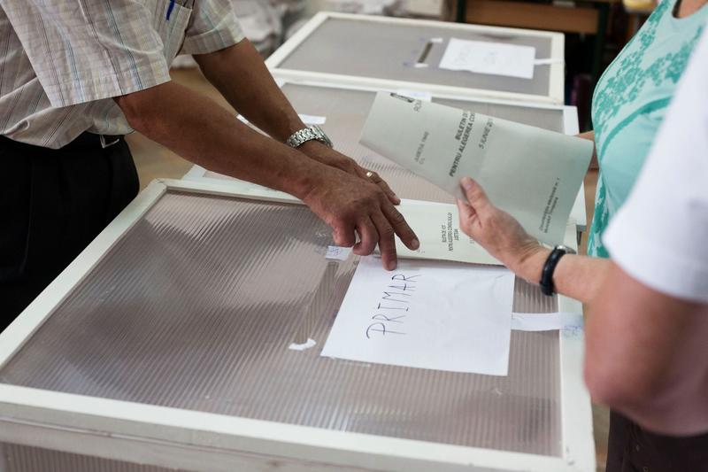 Alegeri locale, secție vot , Foto: Inquam Photos / Cornel Putan