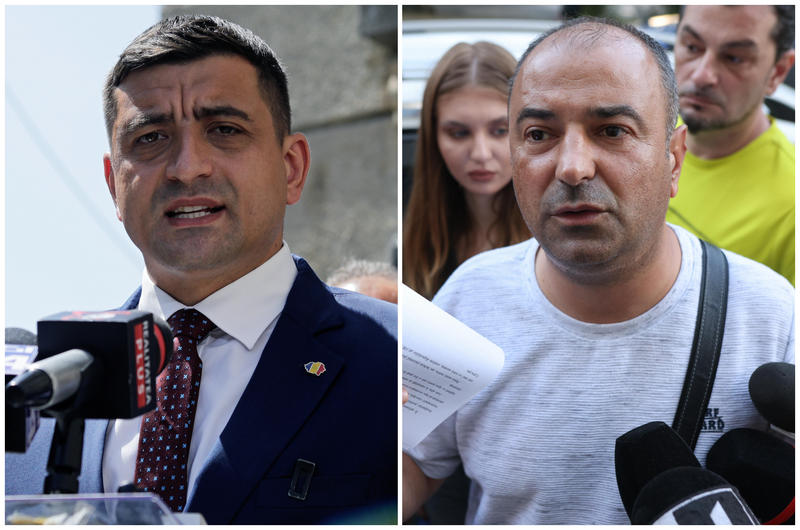 Colaj George Simion și Silvestru Șoșoacă, Foto: Inquam Photos