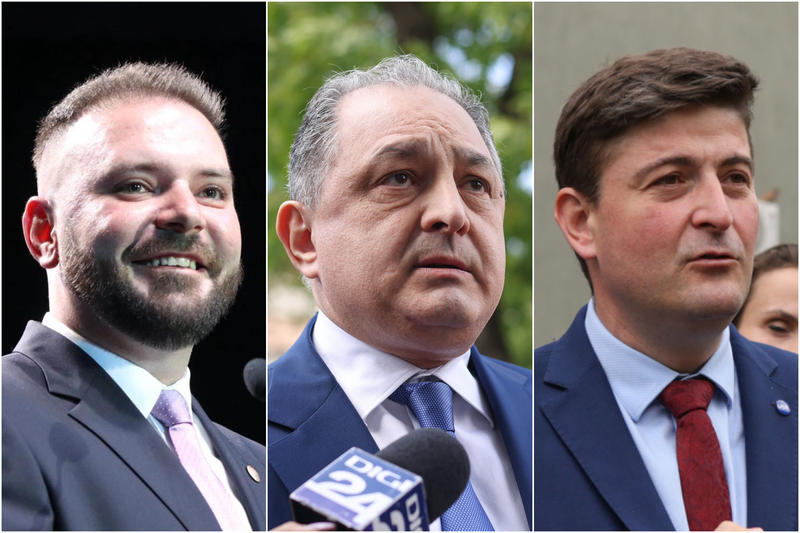 Vlad Piedone, Marian Vanghelie și Alexandru Dimitriu, Foto: Facebook, Inquam Photos / Octav Ganea și George Călin