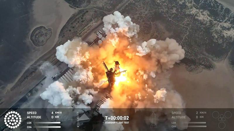 Lansare SpaceX Starship, Foto: Handout / AFP / Profimedia