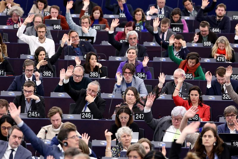 Parlamentul European, în sesiune, Foto: FREDERICK FLORIN / AFP / Profimedia