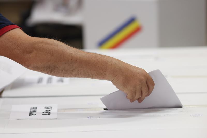 Secție de vot la alegerile din iunie 2024, Foto: Inquam Photos / George Călin