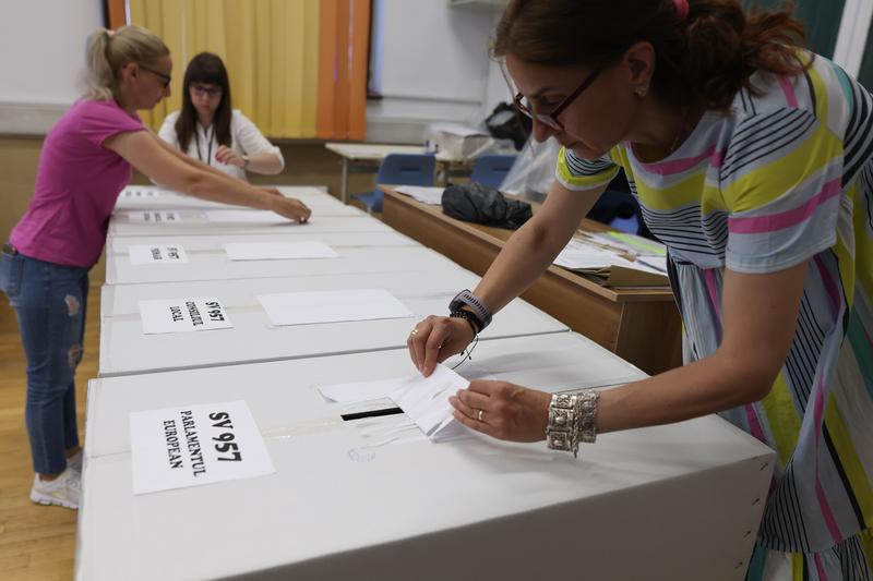 Secție de vot alegeri 2024, Foto: Inquam Photos / George Călin