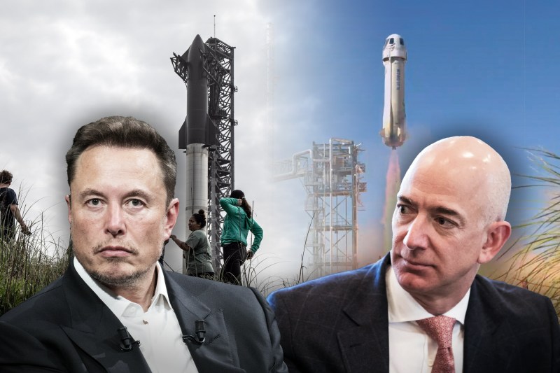 Jeff Bezos reia disputa cu Elon Musk cu o plângere despre rachete la autoritățile americane