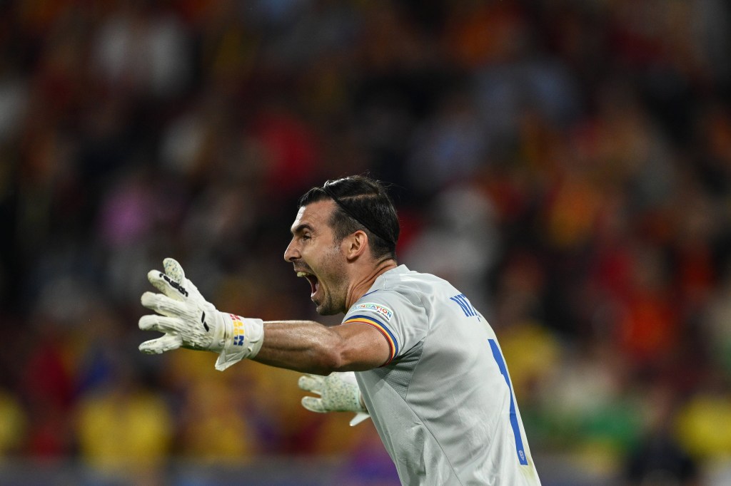 Florin Nita, portarul Romaniei / FOTO: www.imagephotoagency.it / imago sportfotodienst / Profimedia