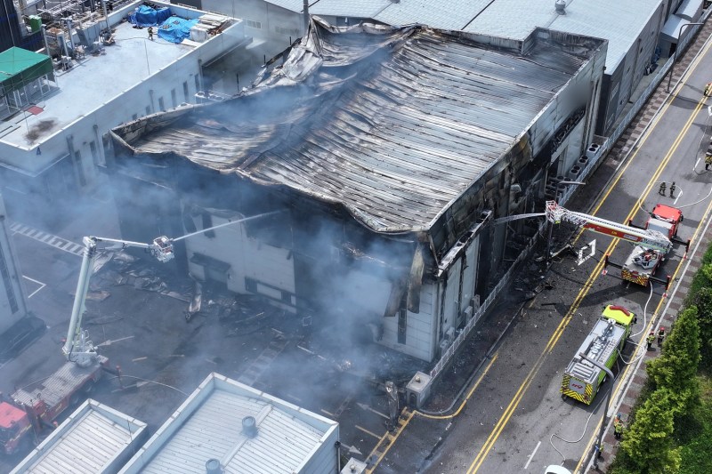 VIDEO Incendiu catastrofal la o fabrică din Coreea de Sud. Bilanțul provizoriu: cel puțin 20 de morți