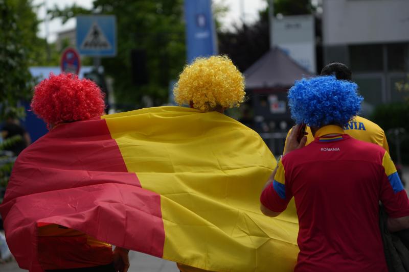 Suporteri români în Frankfurt