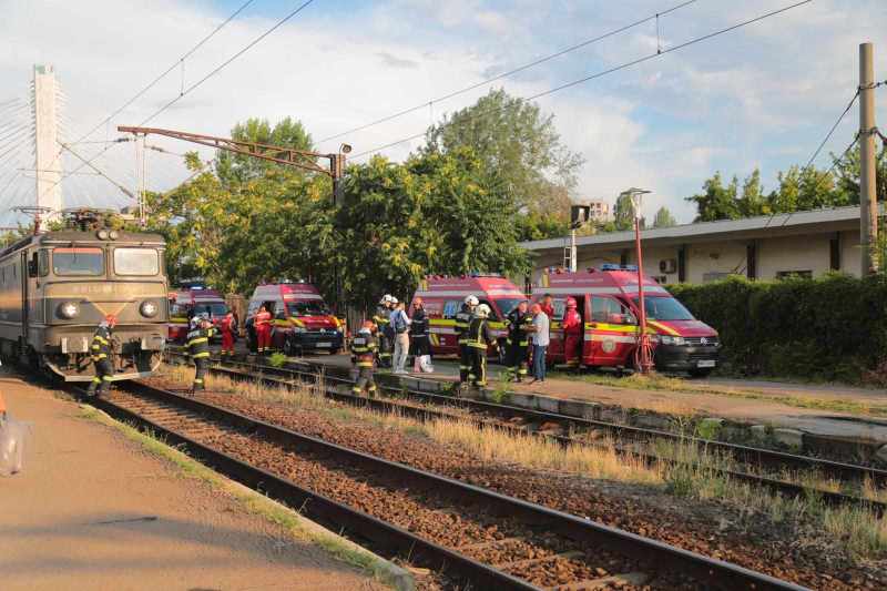 Accident feroviar la gara Basarb pe 19 iulie / ISUBIF