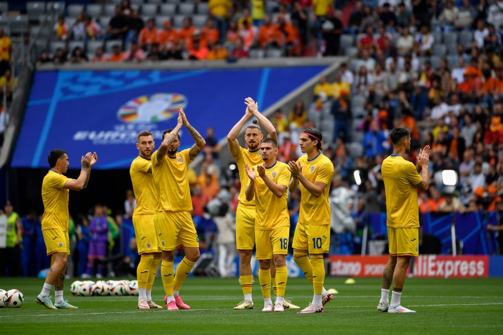 Naționala de fotbal a Romaniei. FOTO: Inquam Photos / Alex Nicodim