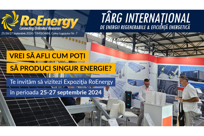 Premieră în România: la Expoziţia RoEnergy Timişoara sunt prezenţi lideri globali, clasificaţi Bloomberg TIER 1 COMPANY. Descoperiţi de ce nu aveţi voie să rataţi acest eveniment!