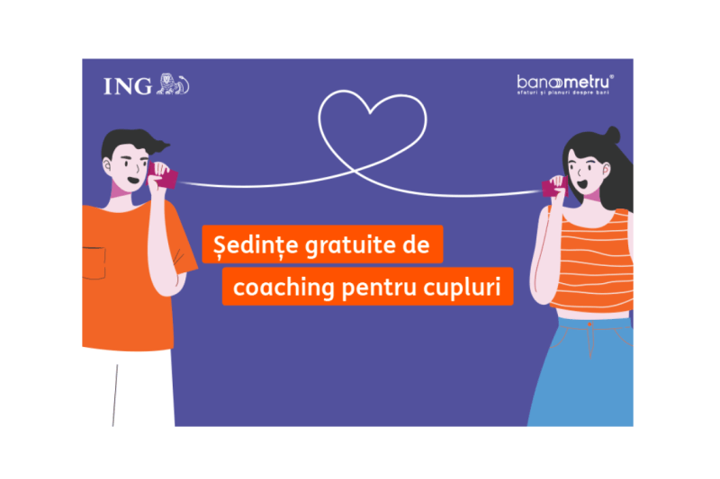 Transformați-vă relația și finanțele. Înscrieți-vă acum la coaching gratuit despre bani și stabilitate financiară