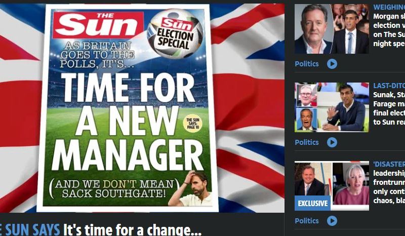 Influentul tabloid britanic The Sun, mai apropiat de conservatori, își anunță sprijinul pentru Partidul Laburist