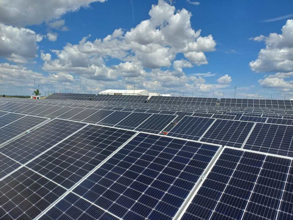 Parc fotovoltaic. Foto: Florentina Cernat / HotNews.ro