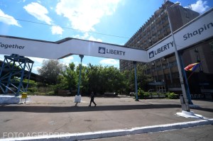Platforma Combinatului siderurgic Liberty Galati / FOTO Agerpres