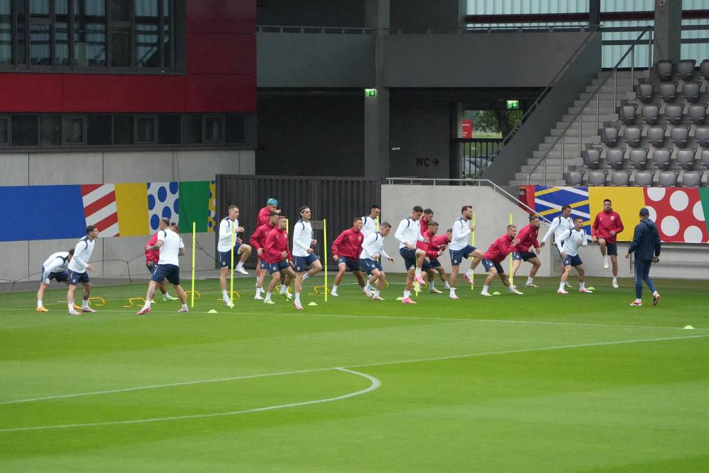 Antrenament Romania fara Coman Foto: Golazo