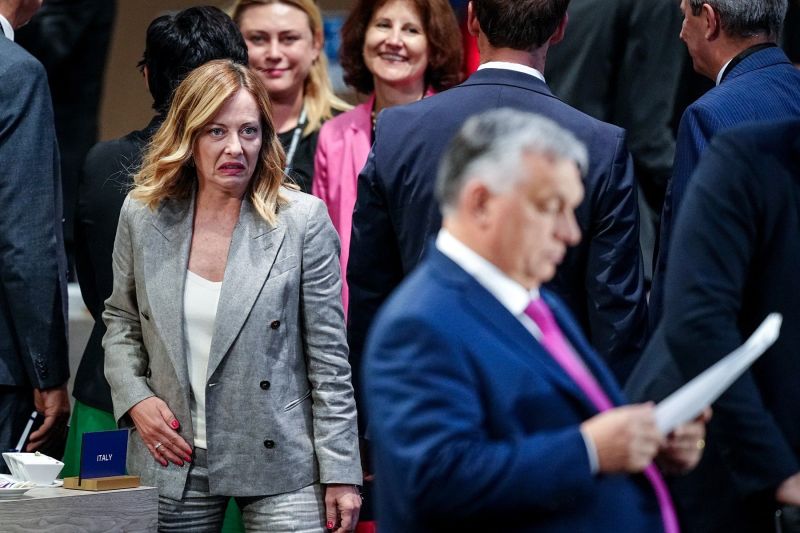 Eclipsată de Viktor Orban, ignorată de liderii UE: Giorgia Meloni a avut o perioadă proastă și riscă izolarea în Europa
