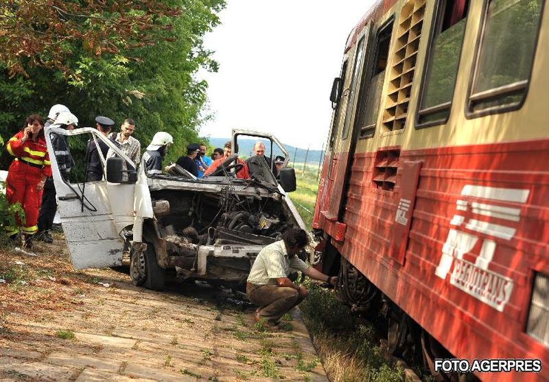 Accident feroviar (arhiva), Foto: Agerpres