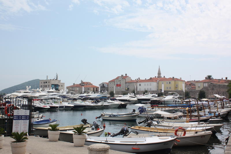 Portul din Budva, Foto: HotNews.ro