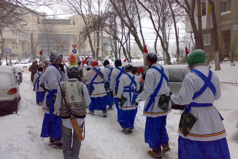 Cu ursu la colindat., Foto: USER UPLOADED