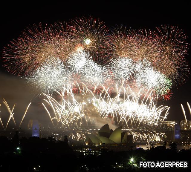 Artificii la Sydney, Foto: Agerpres