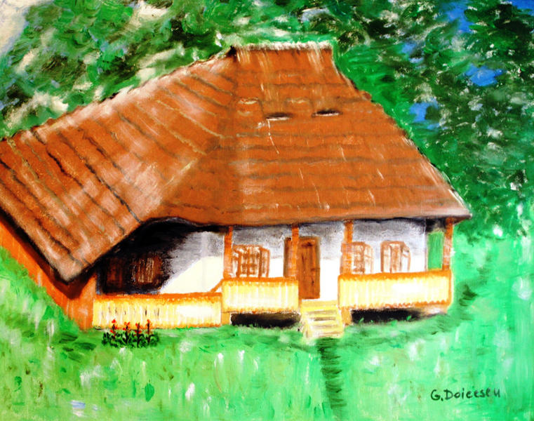 Lucrare semnata Graziella Doicescu, Foto: Muzeul Satului