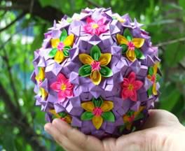 Exponat origami, Foto: Diverta