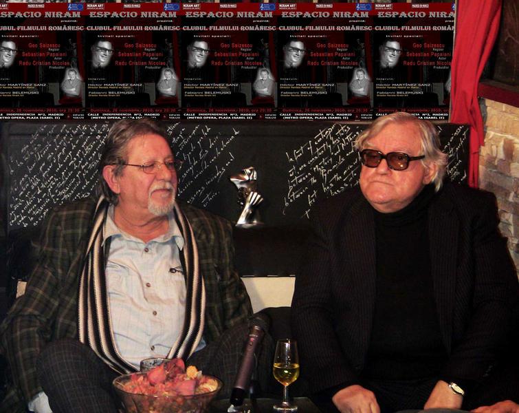 Geo Saizescu si Sebastian Papaiani, Foto: Defeses Fine Arts PR Agency