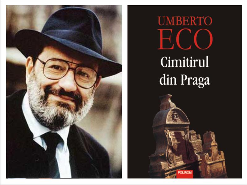 Cimitirul din Praga de Umberto Eco apare in traducere in limba