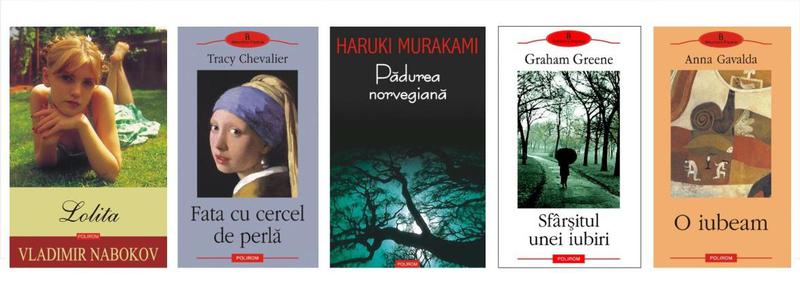 Romane de dragoste in "Biblioteca Polirom", Foto: Polirom