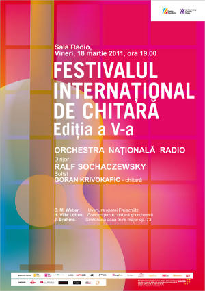 Festivalul Internaţional de Chitară - afis, Foto: Radio Romania
