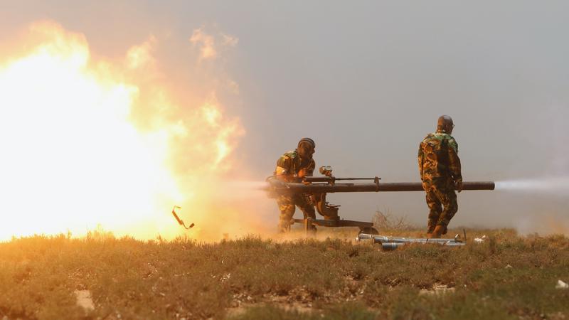 Antrenamente ale rebelilor in Libia, Foto: Reuters